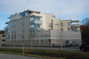 Betonikerrostalo Pietarsaaressa